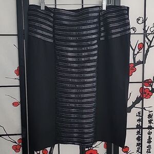 Eloquii nwt Black Pencil Skirt